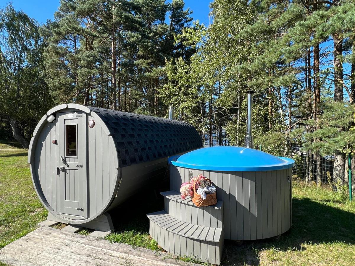 Camping Noras Hotell Mērsrags Eksteriør bilde