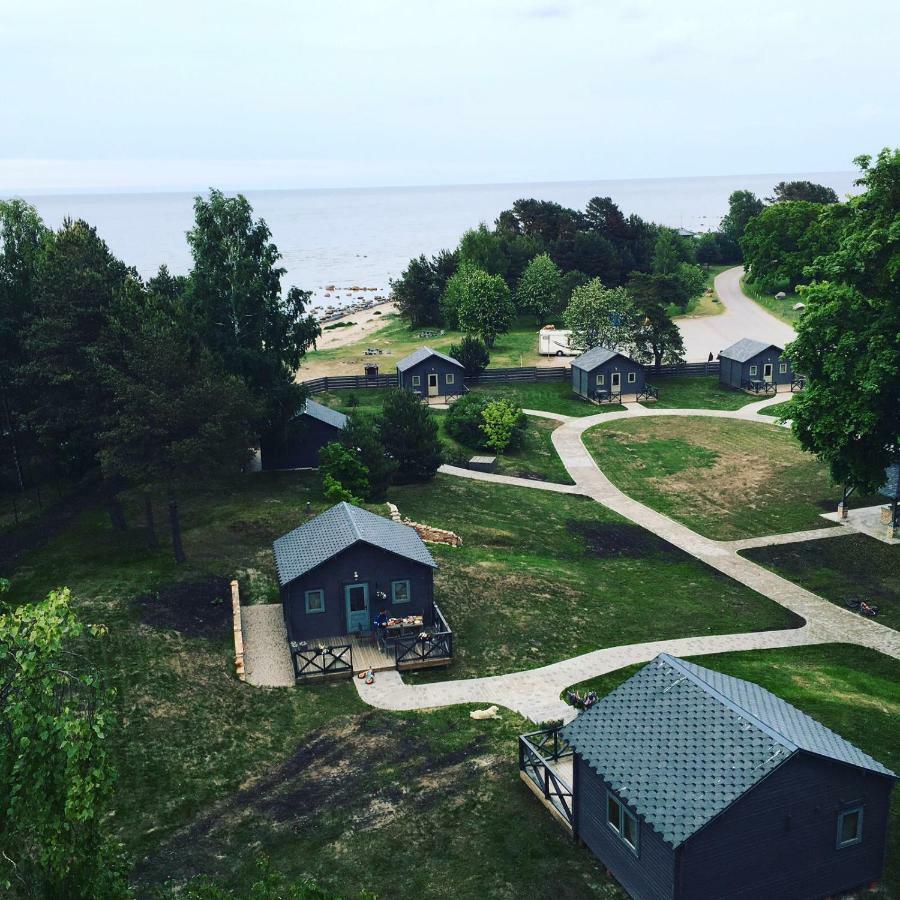 Camping Noras Hotell Mērsrags Eksteriør bilde