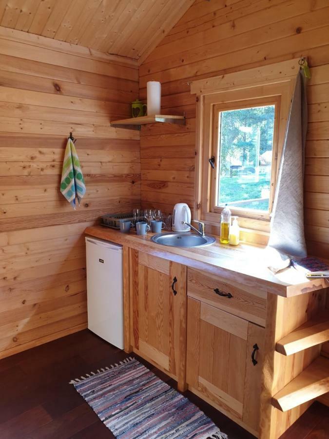 Camping Noras Hotell Mērsrags Eksteriør bilde