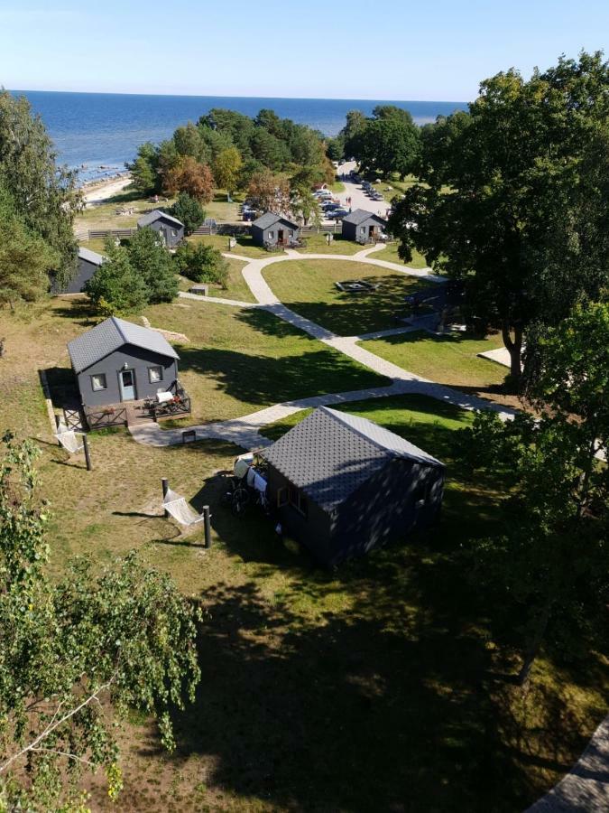 Camping Noras Hotell Mērsrags Eksteriør bilde